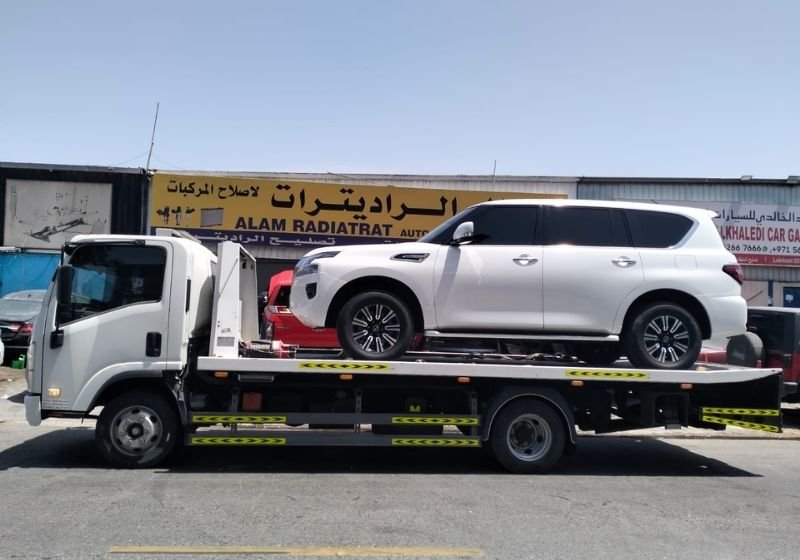 car towing dubai
